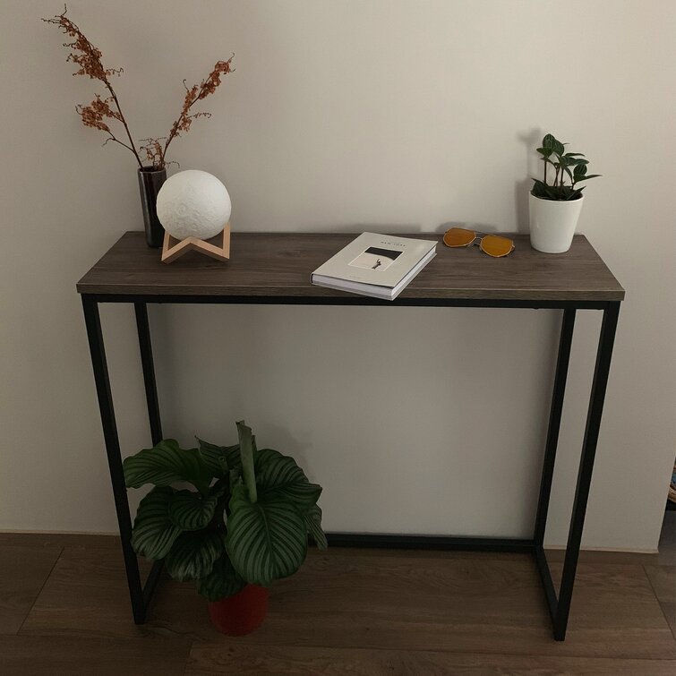 36 high shop console table